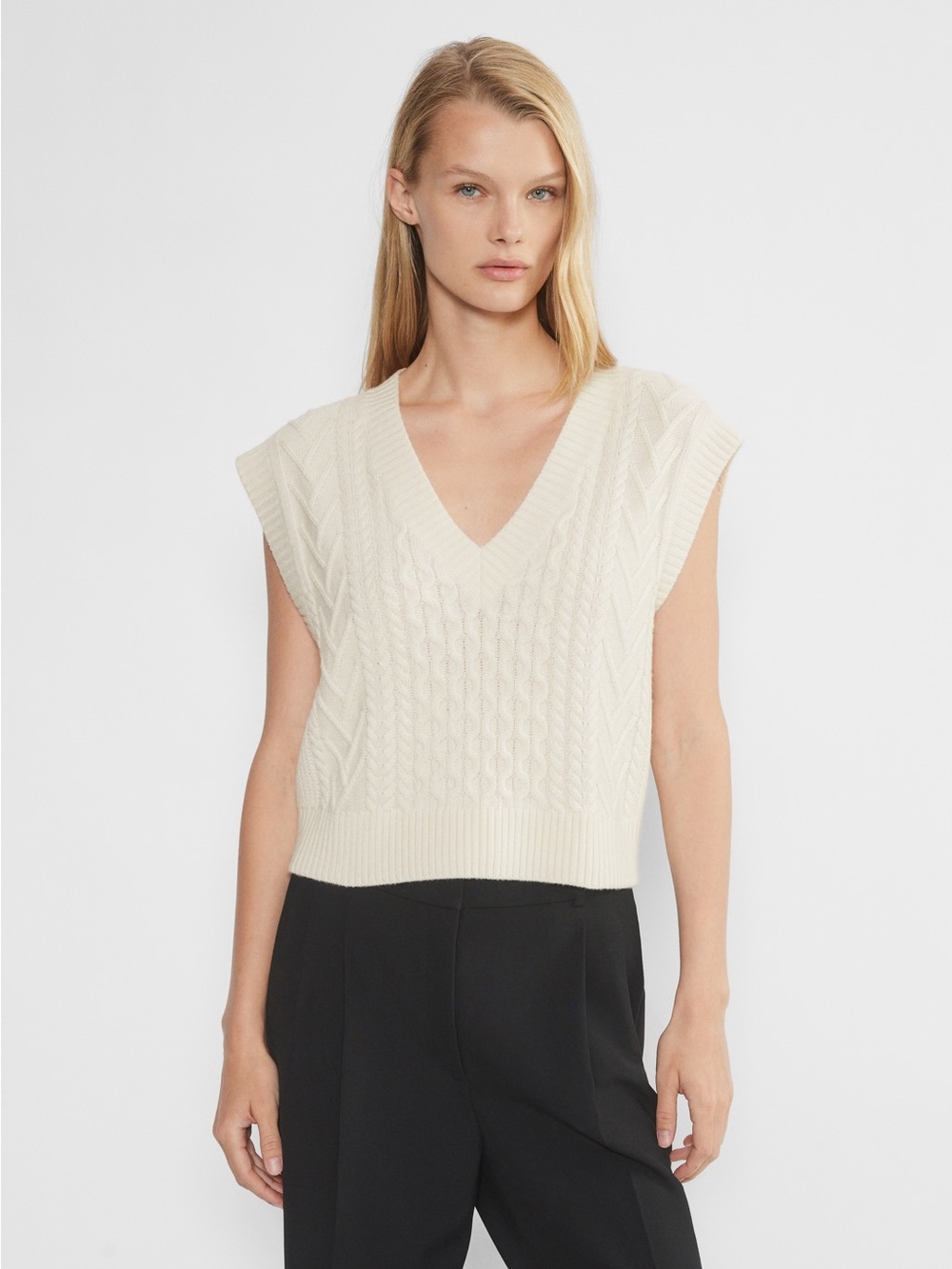 Babaton Emporia Merino Wool Sweater Vest
